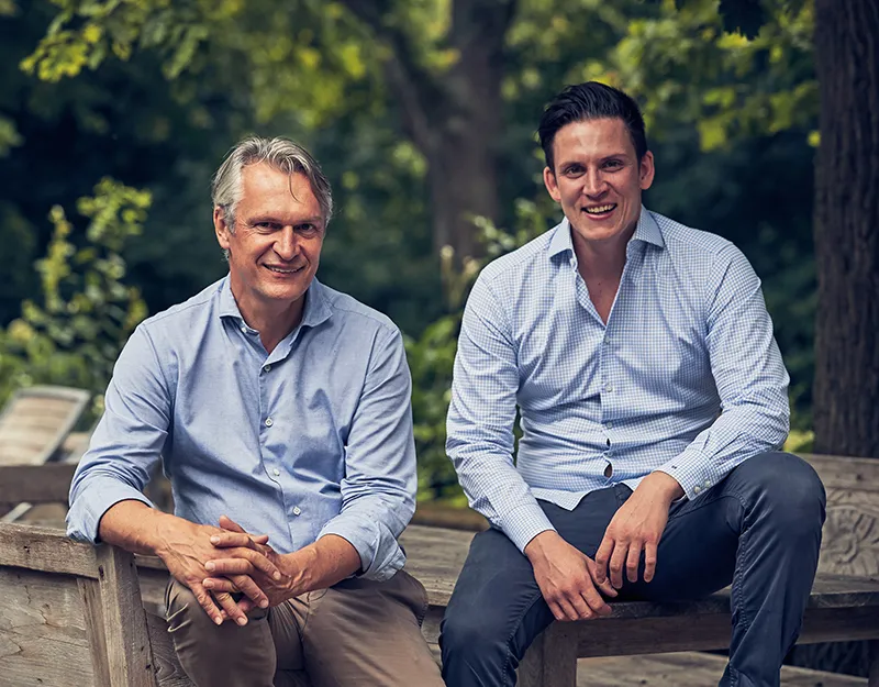 Gerhard-und-GKN Gerhard Knobl und mit dem Sohn Gerhard - Goldenes Bründl